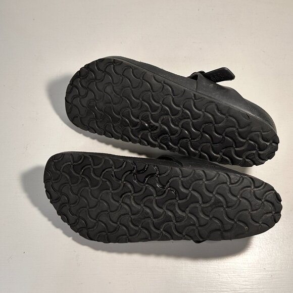 Birkenstock Gizeh EVA Black Rubber Sandals Women Size 9 - Picture 7 of 8